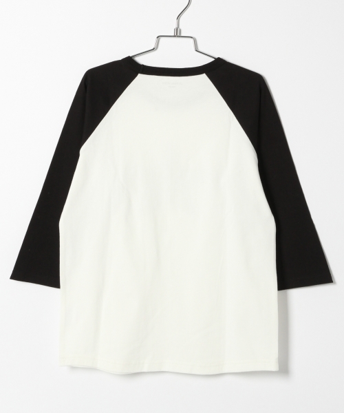 GLOBAL WORK（グローバルワーク）の「【キッズ】ラグランT/7分袖/778068（Tシャツ/カットソー・キッズ・ダークグレー/ライトピンク/ホワイト・LARGE/X-LARGE/MEDIUM/SMALL/XX-LARGE）」の8枚目の写真