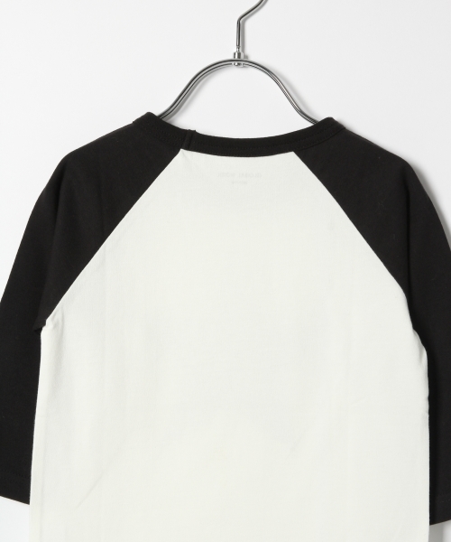 GLOBAL WORK（グローバルワーク）の「【キッズ】ラグランT/7分袖/778068（Tシャツ/カットソー・キッズ・ダークグレー/ライトピンク/ホワイト・LARGE/X-LARGE/MEDIUM/SMALL/XX-LARGE）」の11枚目の写真