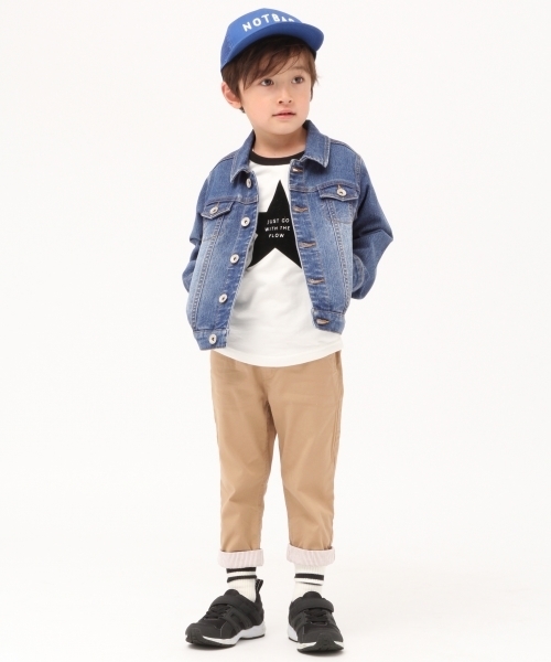 GLOBAL WORK（グローバルワーク）の「【キッズ】ラグランT/7分袖/778068（Tシャツ/カットソー・キッズ・ダークグレー/ライトピンク/ホワイト・LARGE/X-LARGE/MEDIUM/SMALL/XX-LARGE）」の16枚目の写真