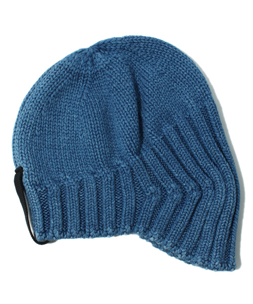 BEAMS（ビームス）の「○ﾏﾆｴﾗ INDGｶﾊﾞﾘｴ（ニットキャップ/ビーニー・メンズ・ブルー・ONE SIZE）」の2枚目の写真