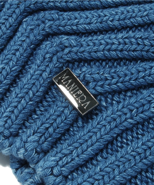 BEAMS（ビームス）の「○ﾏﾆｴﾗ INDGｶﾊﾞﾘｴ（ニットキャップ/ビーニー・メンズ・ブルー・ONE SIZE）」の3枚目の写真