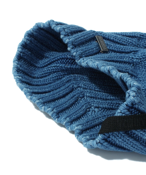 BEAMS（ビームス）の「○ﾏﾆｴﾗ INDGｶﾊﾞﾘｴ（ニットキャップ/ビーニー・メンズ・ブルー・ONE SIZE）」の5枚目の写真