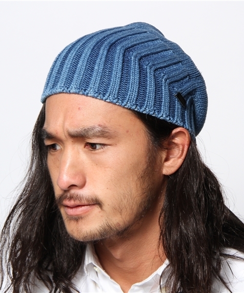 BEAMS（ビームス）の「○ﾏﾆｴﾗ INDGｶﾊﾞﾘｴ（ニットキャップ/ビーニー・メンズ・ブルー・ONE SIZE）」の7枚目の写真