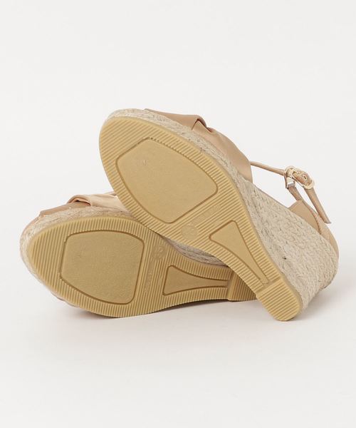 GAIMO（ガイモ）の「サテンターバンサンダル（サンダル・レディース・ベージュ/ネイビー/ピンク・38/39/37/35/36）」の5枚目の写真