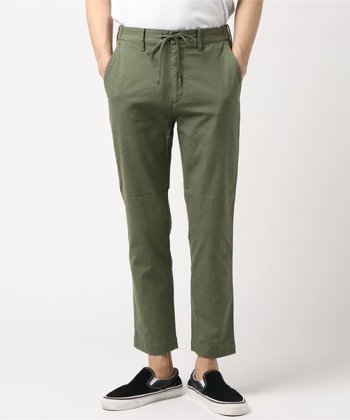 JOURNAL STANDARD relume(ジャーナルスタンダード レリューム)の「FLANDERS LINEN ウォッシャブルストレッチイージーパンツ#(その他パンツ・メンズ・スカイブルー/ベージュ/ネイビー/オリーブ/ブラウン系その他/キャメル・SMALL/MEDIUM/LARGE)」の11枚目の写真