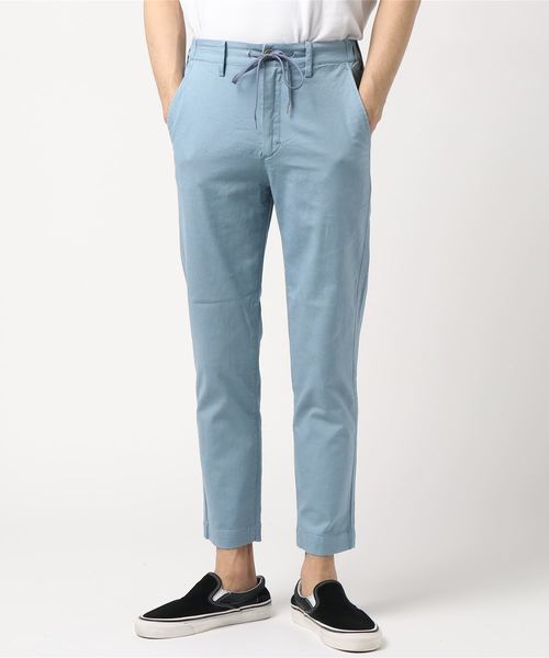 JOURNAL STANDARD relume(ジャーナルスタンダード レリューム)の「FLANDERS LINEN ウォッシャブルストレッチイージーパンツ#(その他パンツ・メンズ・スカイブルー/ベージュ/ネイビー/オリーブ/ブラウン系その他/キャメル・SMALL/MEDIUM/LARGE)」の12枚目の写真