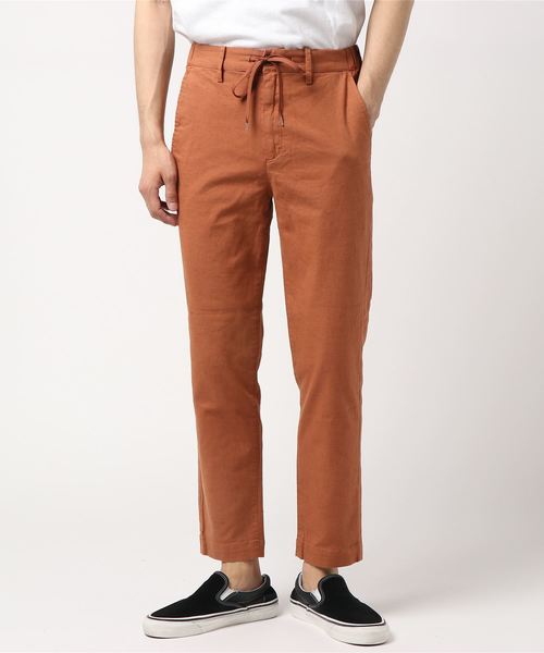 JOURNAL STANDARD relume(ジャーナルスタンダード レリューム)の「FLANDERS LINEN ウォッシャブルストレッチイージーパンツ#(その他パンツ・メンズ・スカイブルー/ベージュ/ネイビー/オリーブ/ブラウン系その他/キャメル・SMALL/MEDIUM/LARGE)」の14枚目の写真