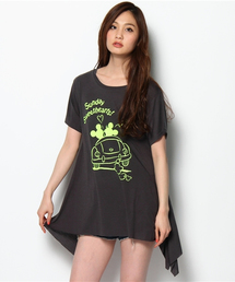 アシメMICKY Tシャツワンピース