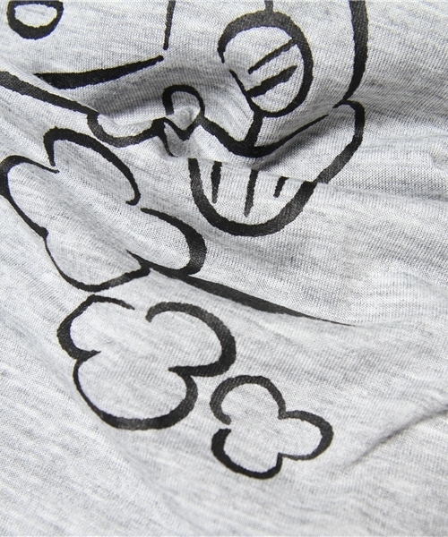 LOVE BOAT（ラブ・ボート）の「アシメMICKY Tシャツワンピース（ワンピース・レディース・ホワイト系/ブラック系1/グレー系2・FREE）」の12枚目の写真