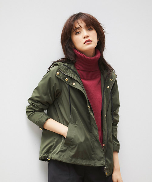 &. NOSTALGIA(アンドドットノスタルジア)の「ライナー付きファーマウンテンパーカー(マウンテンパーカー・レディース・ブラック/カーキ・FREE)」の12枚目の写真