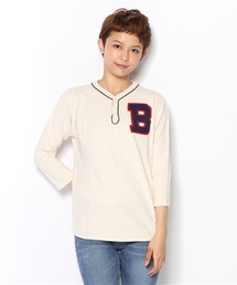 BEAMS BOY | □CHESWICK /  Baseball ヘンリー7分袖(Tシャツ/カットソー)