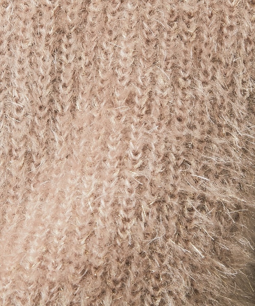 natural couture(ナチュラルクチュール)の「キラキララメニット(ニット/セーター・レディース・ベージュ/パープル/アイボリー/ラベンダー・FREE)」の15枚目の写真