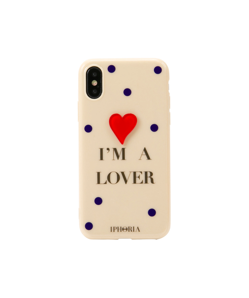 iphoria(アイフォリア)の「IPHORIA/アイフォリア 3D Case for Apple iPhone X/XS - I'm A Lover(モバイルケース/カバー)」|ピンク