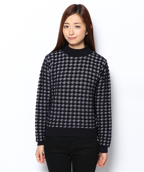 B:MING by BEAMS（ビーミングバイビームス）の「□ビーミング by ビームス / チドリニットプルオーバー（ニット/セーター・レディース・ブルー系その他/ネイビー・ONE SIZE）」の3枚目の写真