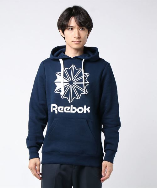 フーディー Cl フーディー ビッグロゴ トップス リーボック パーカー Reebok リーボック のファッション セール