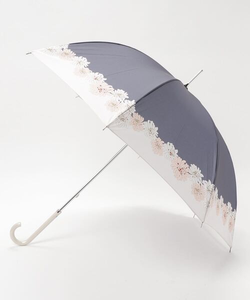 PAUL&JOE（ポールアンドジョー）の「傘 【クリザンテーム】（長傘・レディース・ネイビー/ブルー系その他3/オレンジ系その他2/ベージュ/ライトグレー・FREE）」の3枚目の写真