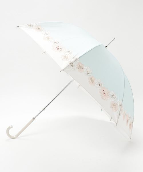 PAUL&JOE（ポールアンドジョー）の「傘 【クリザンテーム】（長傘・レディース・ネイビー/ブルー系その他3/オレンジ系その他2/ベージュ/ライトグレー・FREE）」の4枚目の写真