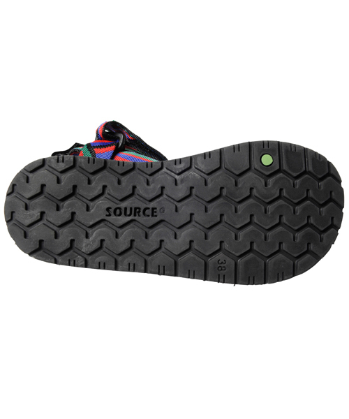 X-girl（エックスガール）の「X-girl SOURCE CLASSIC WOMEN（サンダル・レディース・ネイビー・23cm/27cm/22cm/28cm/24cm/25cm）」の5枚目の写真