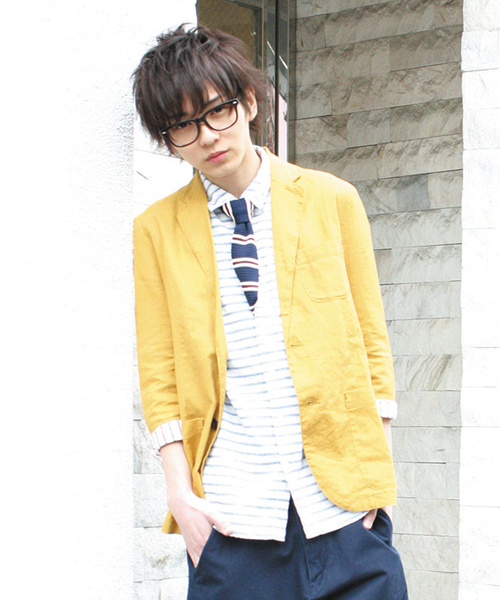 WEGO（ウィゴー）の「WEGO/総柄コットンリネン7分袖シャツ（シャツ/ブラウス・メンズ・ホワイト/ブルー/ブルー系その他/レッド系その他・MEDIUM/LARGE）」の16枚目の写真