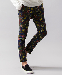 BEAUTY&YOUTH UNITED ARROWS | BY ∴ フラワー/プリント スキニー テーパード パンツ◆§§(その他パンツ)
