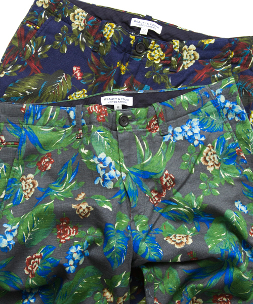 BEAUTY&YOUTH UNITED ARROWS(ビューティーアンドユースユナイテッドアローズ)の「BY ∴ フラワー/プリント スキニー テーパード パンツ◆(その他パンツ・メンズ・ダークグレー/ネイビー・X-LARGE/MEDIUM/SMALL/LARGE)」の11枚目の写真