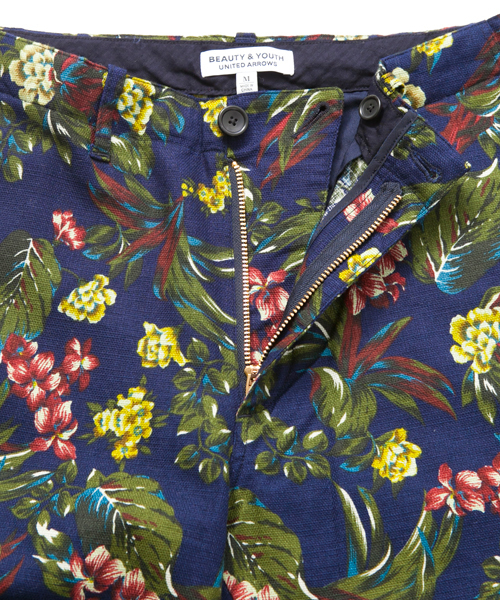 BEAUTY&YOUTH UNITED ARROWS(ビューティーアンドユースユナイテッドアローズ)の「BY ∴ フラワー/プリント スキニー テーパード パンツ◆(その他パンツ・メンズ・ダークグレー/ネイビー・X-LARGE/MEDIUM/SMALL/LARGE)」の8枚目の写真