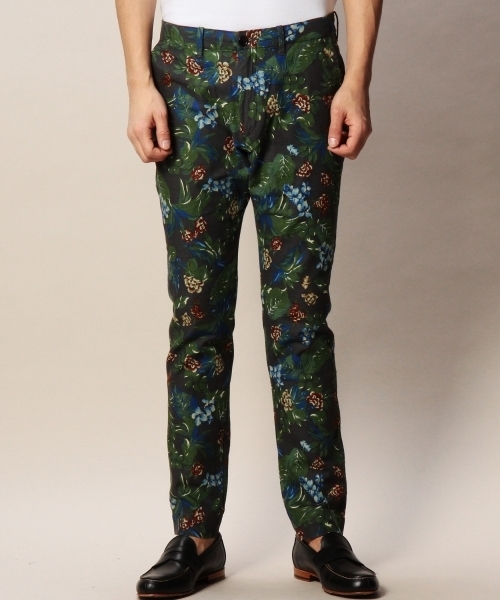 BEAUTY&YOUTH UNITED ARROWS(ビューティーアンドユースユナイテッドアローズ)の「BY ∴ フラワー/プリント スキニー テーパード パンツ◆(その他パンツ・メンズ・ダークグレー/ネイビー・X-LARGE/MEDIUM/SMALL/LARGE)」の13枚目の写真