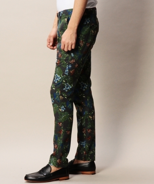 BEAUTY&YOUTH UNITED ARROWS(ビューティーアンドユースユナイテッドアローズ)の「BY ∴ フラワー/プリント スキニー テーパード パンツ◆(その他パンツ・メンズ・ダークグレー/ネイビー・X-LARGE/MEDIUM/SMALL/LARGE)」の14枚目の写真