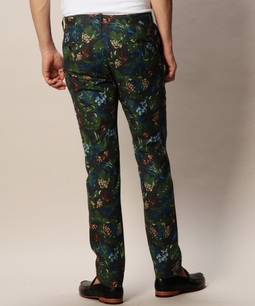 BEAUTY&YOUTH UNITED ARROWS(ビューティーアンドユースユナイテッドアローズ)の「BY ∴ フラワー/プリント スキニー テーパード パンツ◆(その他パンツ・メンズ・ダークグレー/ネイビー・X-LARGE/MEDIUM/SMALL/LARGE)」の15枚目の写真