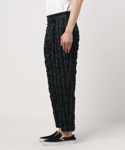 MAISON SPECIAL（メゾンスペシャル）の「縮絨テックファブリックテーパードパンツ 【MAISON SPECIAL/メゾンスペシャル】（その他パンツ・メンズ・ブラック/グレー/ネイビー・44/46/48）」の5枚目の写真