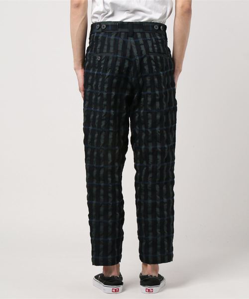 MAISON SPECIAL（メゾンスペシャル）の「縮絨テックファブリックテーパードパンツ 【MAISON SPECIAL/メゾンスペシャル】（その他パンツ・メンズ・ブラック/グレー/ネイビー・44/46/48）」の4枚目の写真