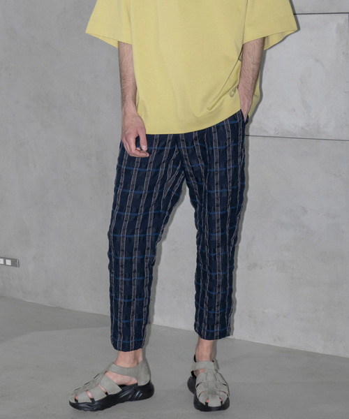 MAISON SPECIAL（メゾンスペシャル）の「縮絨テックファブリックテーパードパンツ 【MAISON SPECIAL/メゾンスペシャル】（その他パンツ・メンズ・ブラック/グレー/ネイビー・44/46/48）」の10枚目の写真