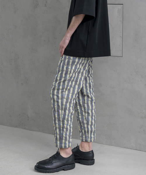 MAISON SPECIAL（メゾンスペシャル）の「縮絨テックファブリックテーパードパンツ 【MAISON SPECIAL/メゾンスペシャル】（その他パンツ・メンズ・ブラック/グレー/ネイビー・44/46/48）」の18枚目の写真