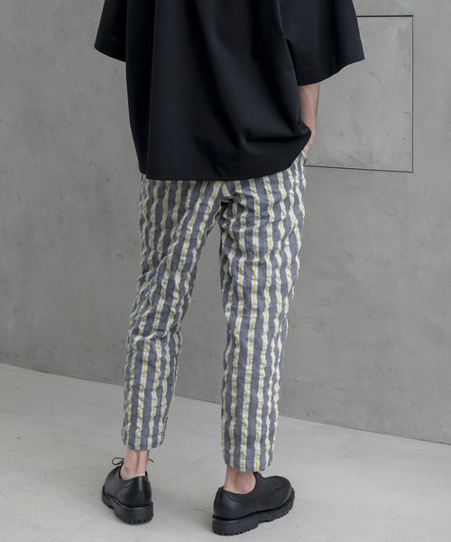 MAISON SPECIAL（メゾンスペシャル）の「縮絨テックファブリックテーパードパンツ 【MAISON SPECIAL/メゾンスペシャル】（その他パンツ・メンズ・ブラック/グレー/ネイビー・44/46/48）」の19枚目の写真