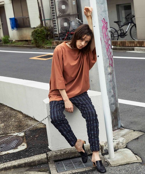 MAISON SPECIAL（メゾンスペシャル）の「縮絨テックファブリックテーパードパンツ 【MAISON SPECIAL/メゾンスペシャル】（その他パンツ・メンズ・ブラック/グレー/ネイビー・44/46/48）」の20枚目の写真