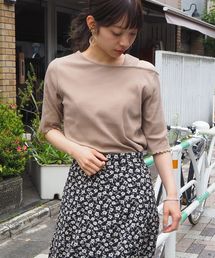 tiptop | アシメワンショルダー5分袖Tシャツ(Tシャツ/カットソー)