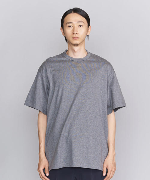 EN ROUTE(アンルート)の「<EN ROUTE(アンルート)>コットンテンジク スリットテープ グレー(Tシャツ/カットソー・メンズ・グレー・3/1/2)」の6枚目の写真