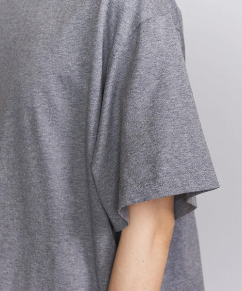 EN ROUTE(アンルート)の「<EN ROUTE(アンルート)>コットンテンジク スリットテープ グレー(Tシャツ/カットソー・メンズ・グレー・3/1/2)」の10枚目の写真