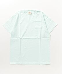 【MADE IN USA】S/S V-NECK POCKET TEE /ショートスリーブ Ｖネック ポケット Ｔ