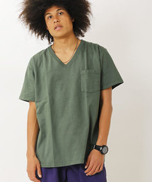【MADE IN USA】S/S V-NECK POCKET TEE /ショートスリーブ Vネック ポケット T