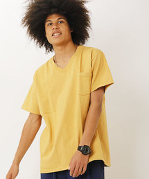 【MADE IN USA】S/S V-NECK POCKET TEE /ショートスリーブ Vネック ポケット T