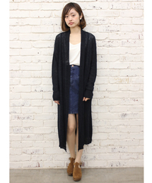 Kastane | 【Kastane】ロングカーディガン(カーディガン/ボレロ)