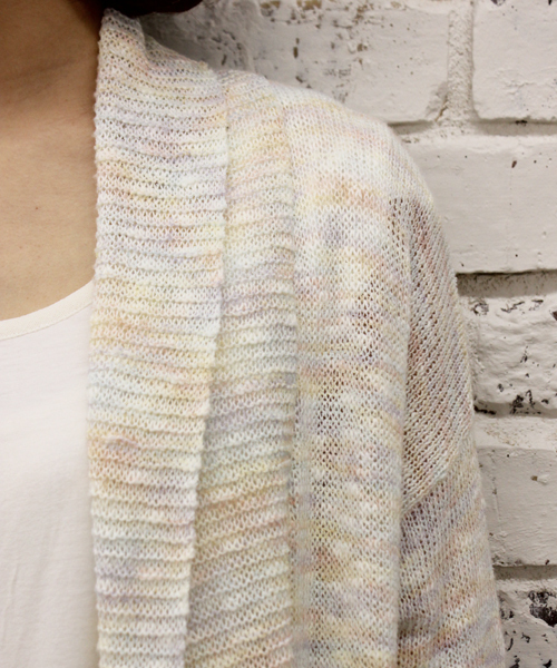 Kastane（カスタネ）の「【Kastane】ロングカーディガン（カーディガン/ボレロ・レディース・アイボリー/ホワイト系その他/ネイビー・FREE）」の11枚目の写真