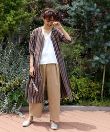 n'ee-ne | モカコーデにもピッタリなワンピ(シャツワンピース)