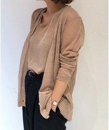 TODAYFUL | シアーニットカーディガン(カーディガン/ボレロ)