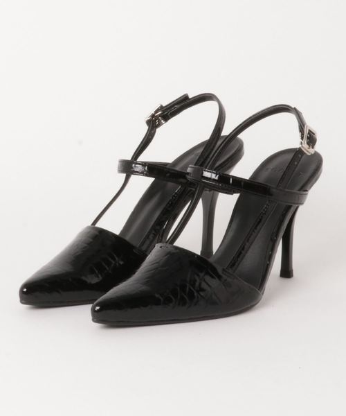 EGOIST（エゴイスト）の「フィットストリングパンプス（パンプス・レディース・ブラック/ブルー/ダークグレー・SMALL/MEDIUM/LARGE）」の2枚目の写真