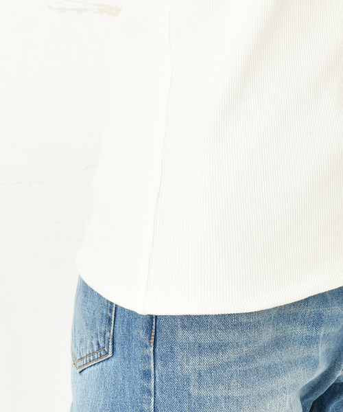 DouDou（ドゥドゥ）の「重ね着風キャミタンク（Tシャツ/カットソー・レディース・ブラック/ブラウン/オフホワイト/グレイッシュベージュ・FREE）」の12枚目の写真