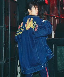HYSTERIC GLAMOUR | POSTER SCRATCHビッグGジャン(デニムジャケット)