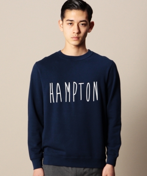 BEAUTY&YOUTH UNITED ARROWS(ビューティーアンドユースユナイテッドアローズ)の「BY ライトスウェット ロゴ クルーネック(スウェット・メンズ・ネイビー/グレー/ホワイト・X-LARGE/LARGE/SMALL/MEDIUM)」の9枚目の写真