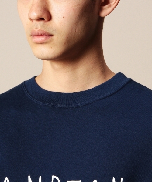 BEAUTY&YOUTH UNITED ARROWS(ビューティーアンドユースユナイテッドアローズ)の「BY ライトスウェット ロゴ クルーネック(スウェット・メンズ・ネイビー/グレー/ホワイト・X-LARGE/LARGE/SMALL/MEDIUM)」の12枚目の写真